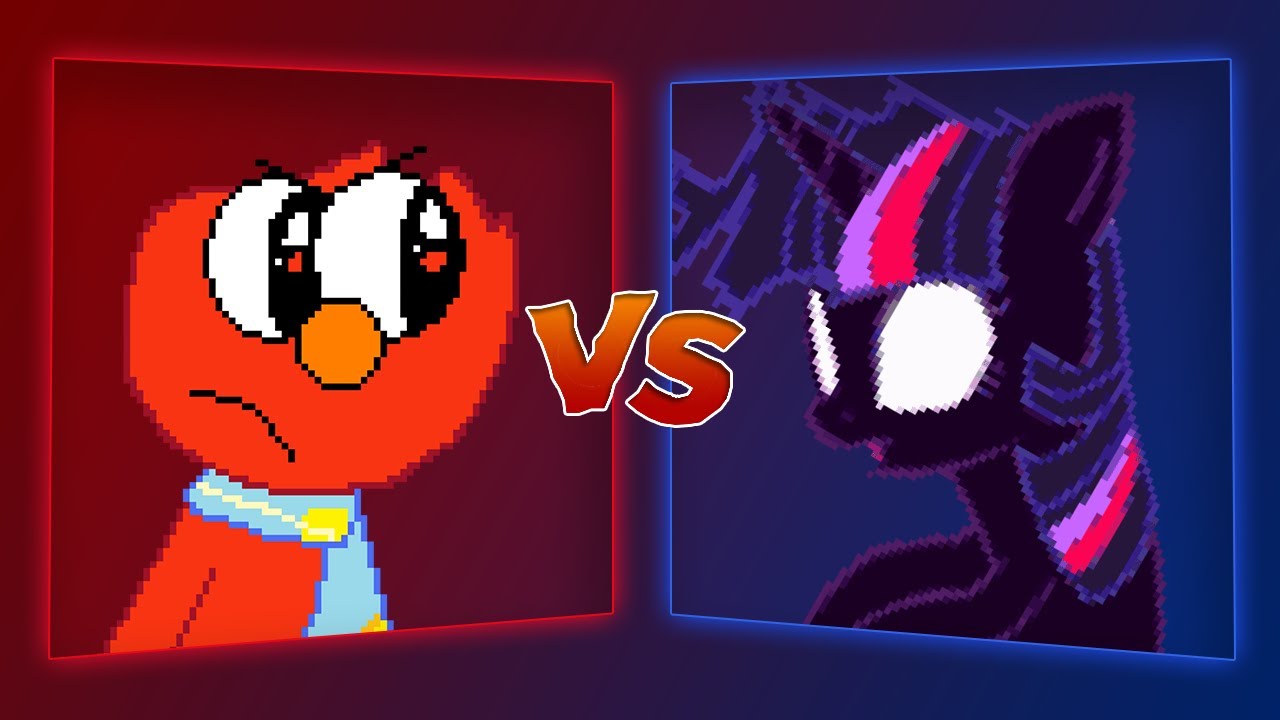 MUGEN Battle - Evil Elmo vs Nightmare Sparkle