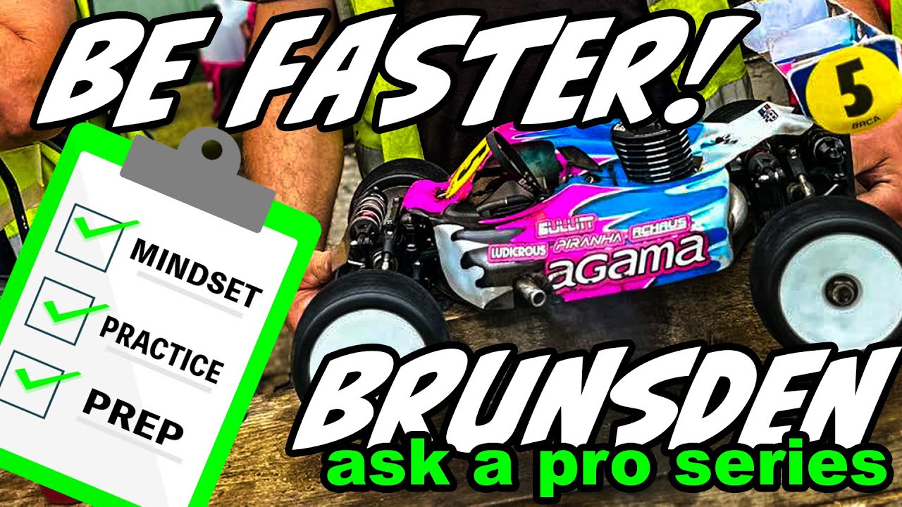 Be A Faster RC Racing Car Driver! Ask A Pro - Agama N1 Factory Driver!