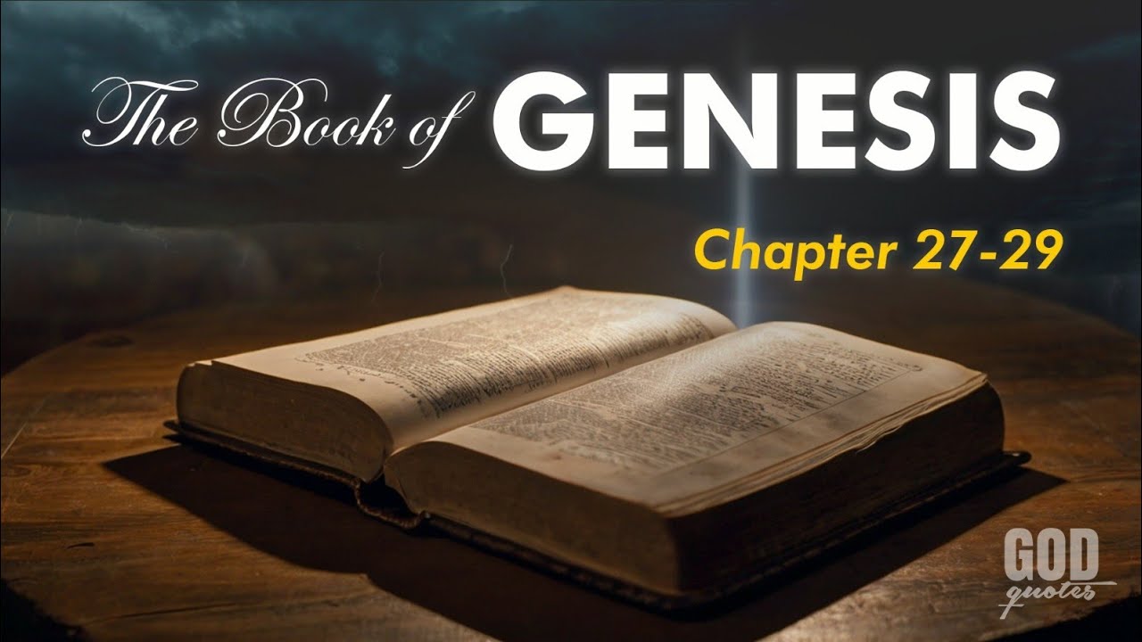 The Book Of Genesis 27-29 | Audio Bible Reading | God Quotes