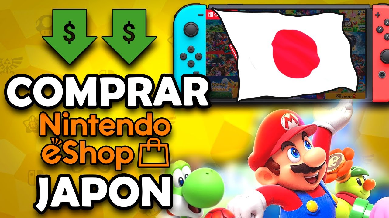 COMO COMPRAR Juegos de Nintendo Switch BARATOS en la Eshop de JAPON