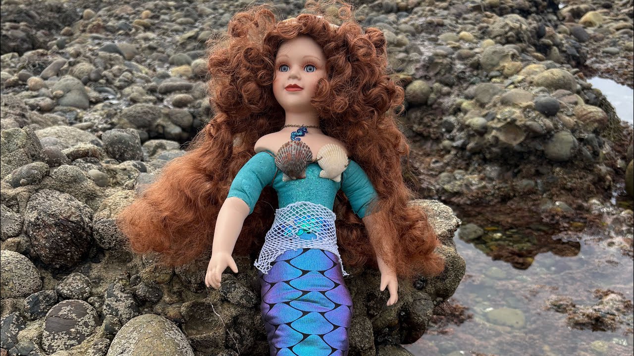I Make Mermaid Porcelain Dolls! Handmade Etsy Creations