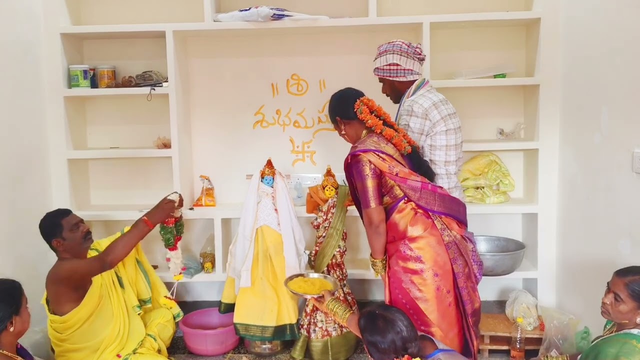 Part 2 new home my dream కడప పూజ & 🏠🐄 గృహప్రవేశం🌹