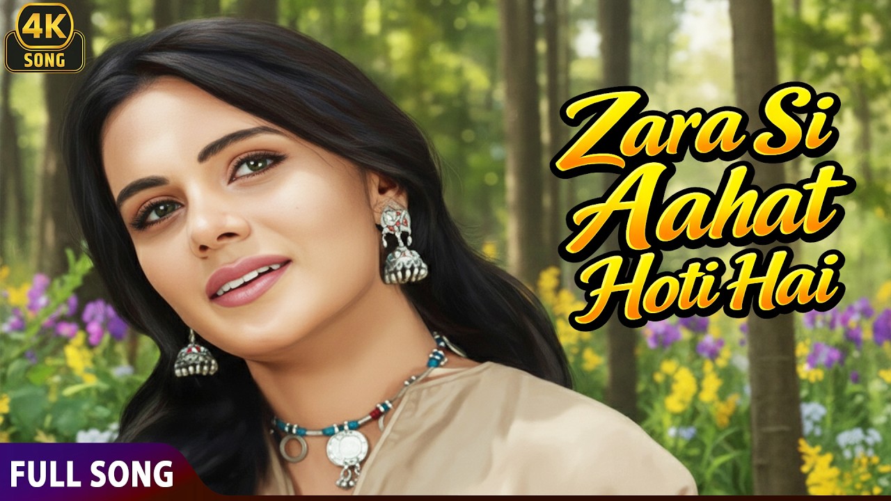 Zara Si Aahat Hoti Hai ❤ | Dharmendra, Priya Rajvansh | 60s Romantic 4K Song