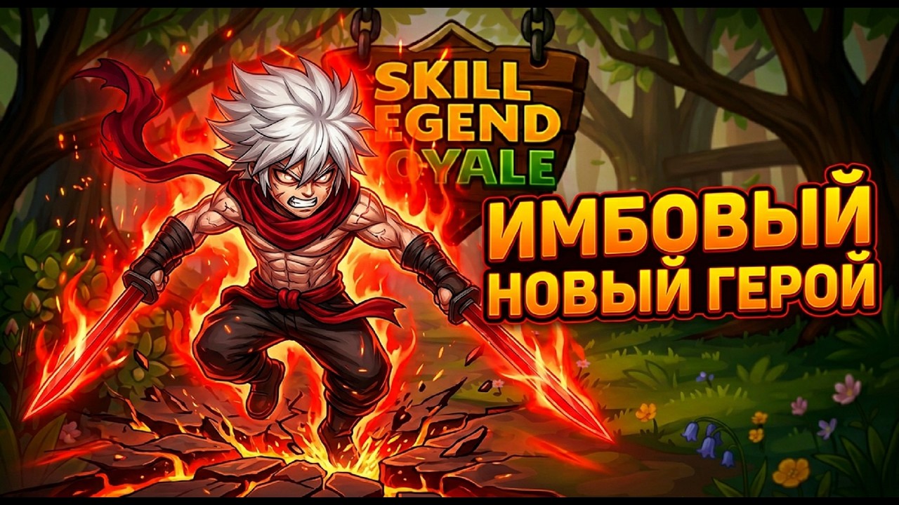 Игра за нового героя &mdash; Багровый Клинок Шура &mdash; Skill Legends Royale