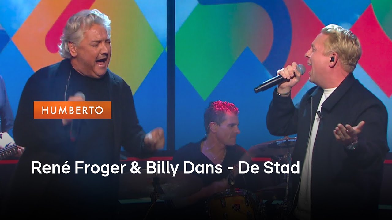 René Froger en Billy Dans treden op met De Stad | HUMBERTO