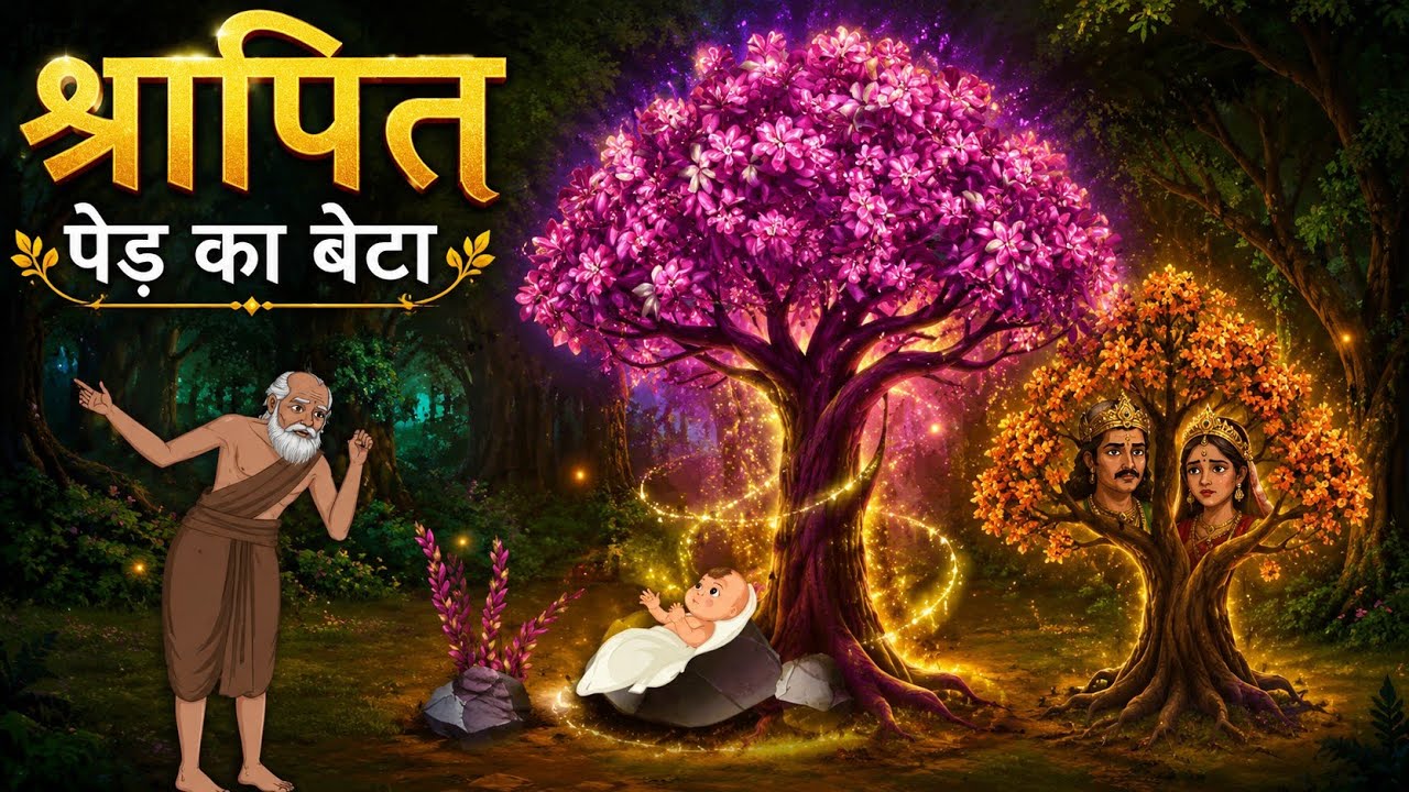 जादुई पेड़ का बेटा और विचित्र पत्थर | HINDI KAHANIYA | NEW KAHANIYA | BEDTIMESTORY | MORALSTORY 
