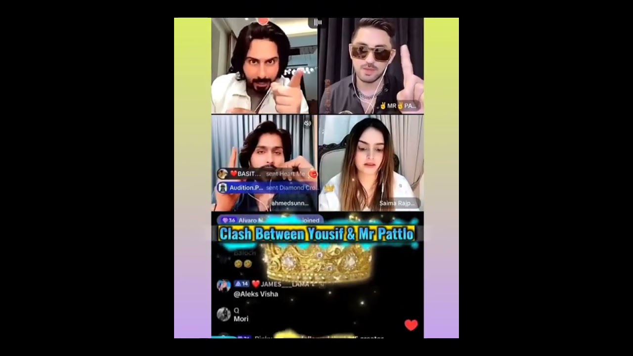 Mrpatlo vs Yusuf fight 😳 #Tiktok #live #mrpatlo #livematch #entertainment #viralvideo