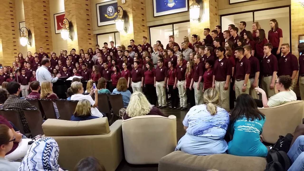 Texas A&M Women's Chorus and Singing Cadets - Amazing Grace