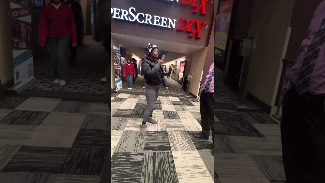 incident on movie theater video