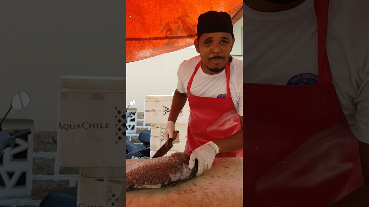 Limpando um tambaqui (ou pacu) modo fácil