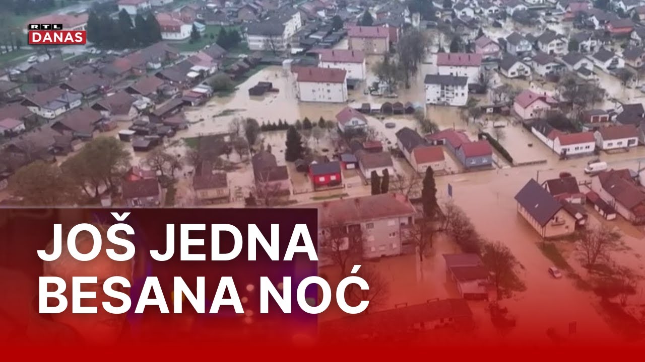 Pola Đurđenovca je pod vodom, a voda je prodrla u 100-tinjak kuća | RTL Danas