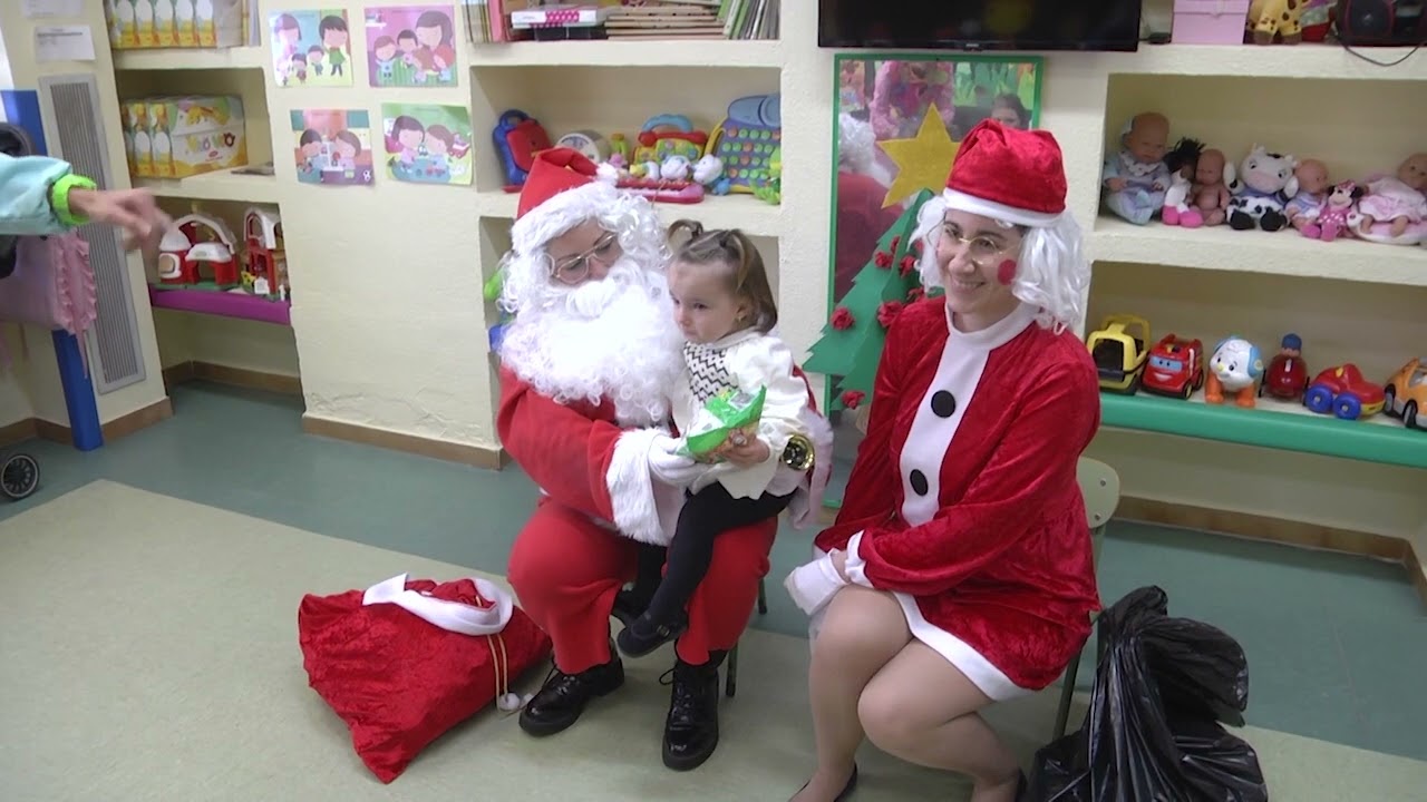 Visita Papá Noel Escuela Infantil Municipal El Zampullín de Almonte