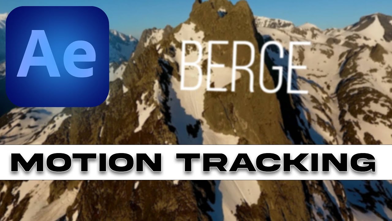 EINFACHES Text Tracking in AFTER EFFECTS | DEUTSCH | 3D TRACKING