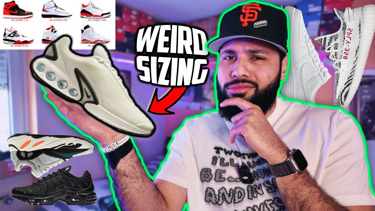 Watch Before You Buy!! Nike Air Max Dn Size Guide - Comparison To Af1, Aj1, YEEZY, AM1, AM Plus, Aj4