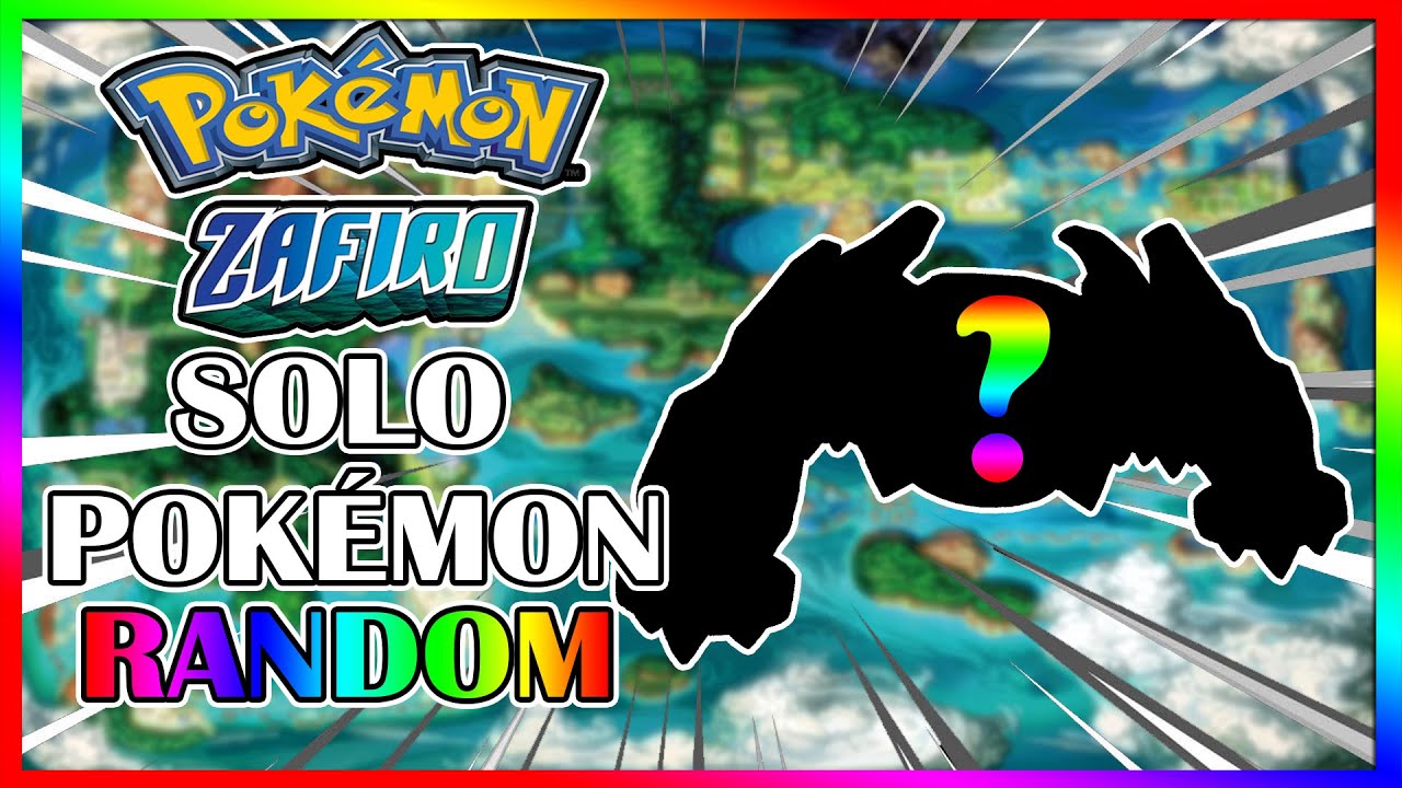 ⁉️ [RETO POKÉMON] ¿ME PUEDO PASAR POKÉMON ZAFIRO COMO UN RANDOMLOCKE?