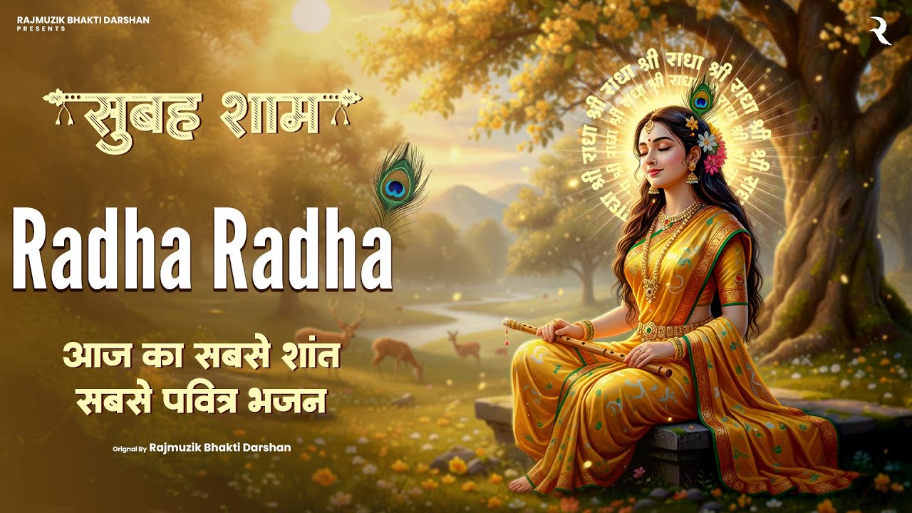 Radha Radha Bhajan 2025 | Shree Radha Rani Naam Jap | Nonstop Krishna Bhakti | Sleep & Healing
