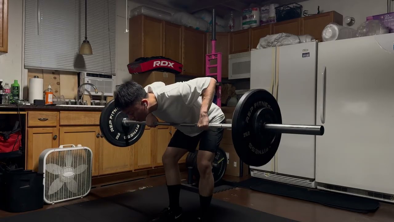 No Contact Cleans, Rows, and Behind Neck Press.