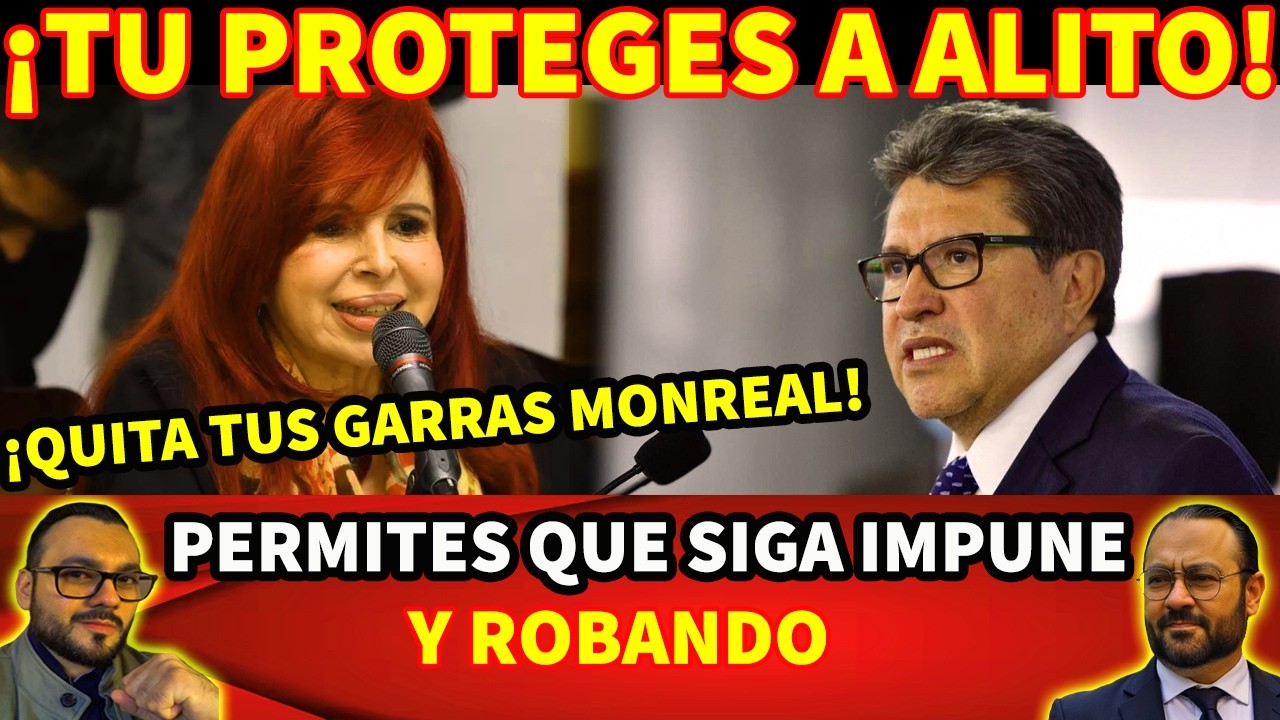 &iexcl;Tu Proteges a ALITO! Layda Sansores exhibe a Ricardo Monreal