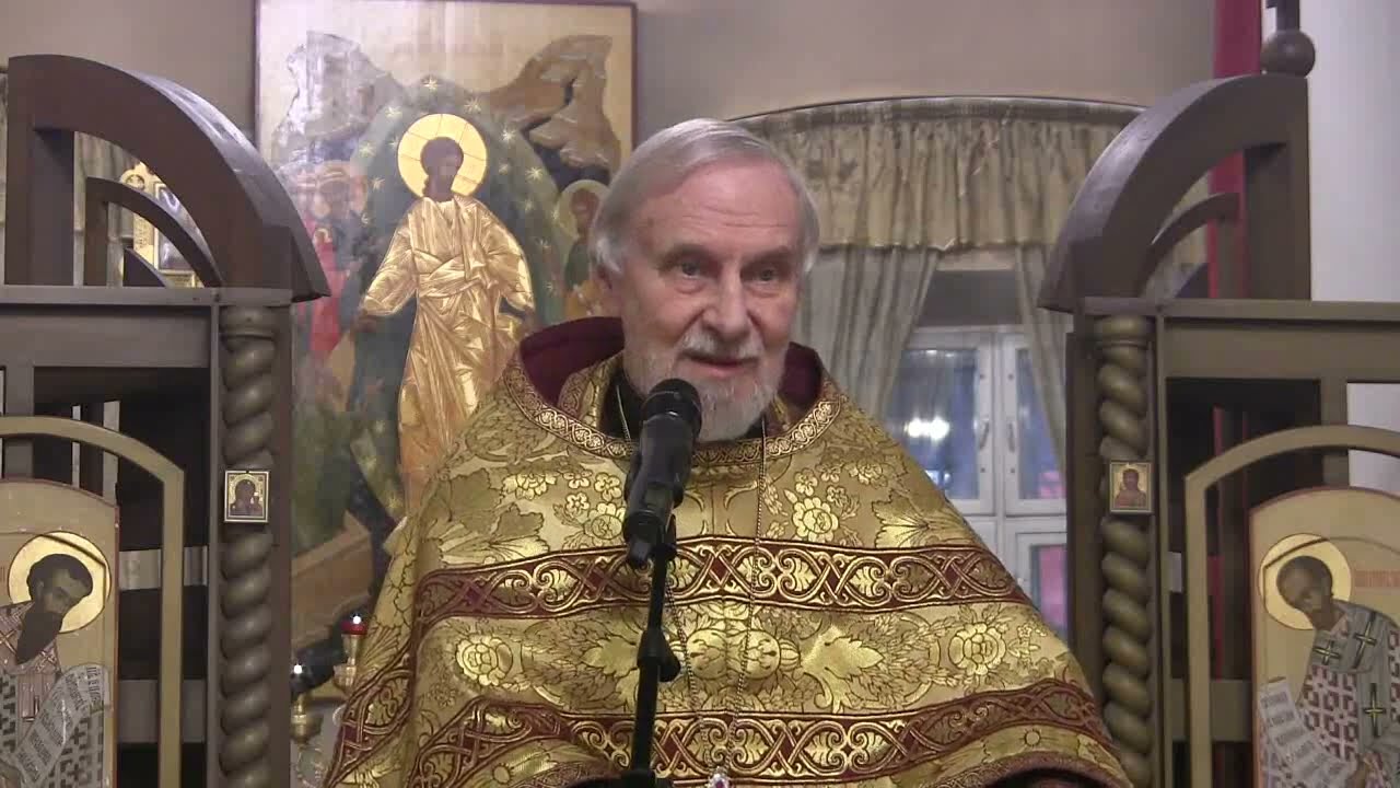 Проповедь на Всенощной 4 02 2023 прот. Александр Борисов