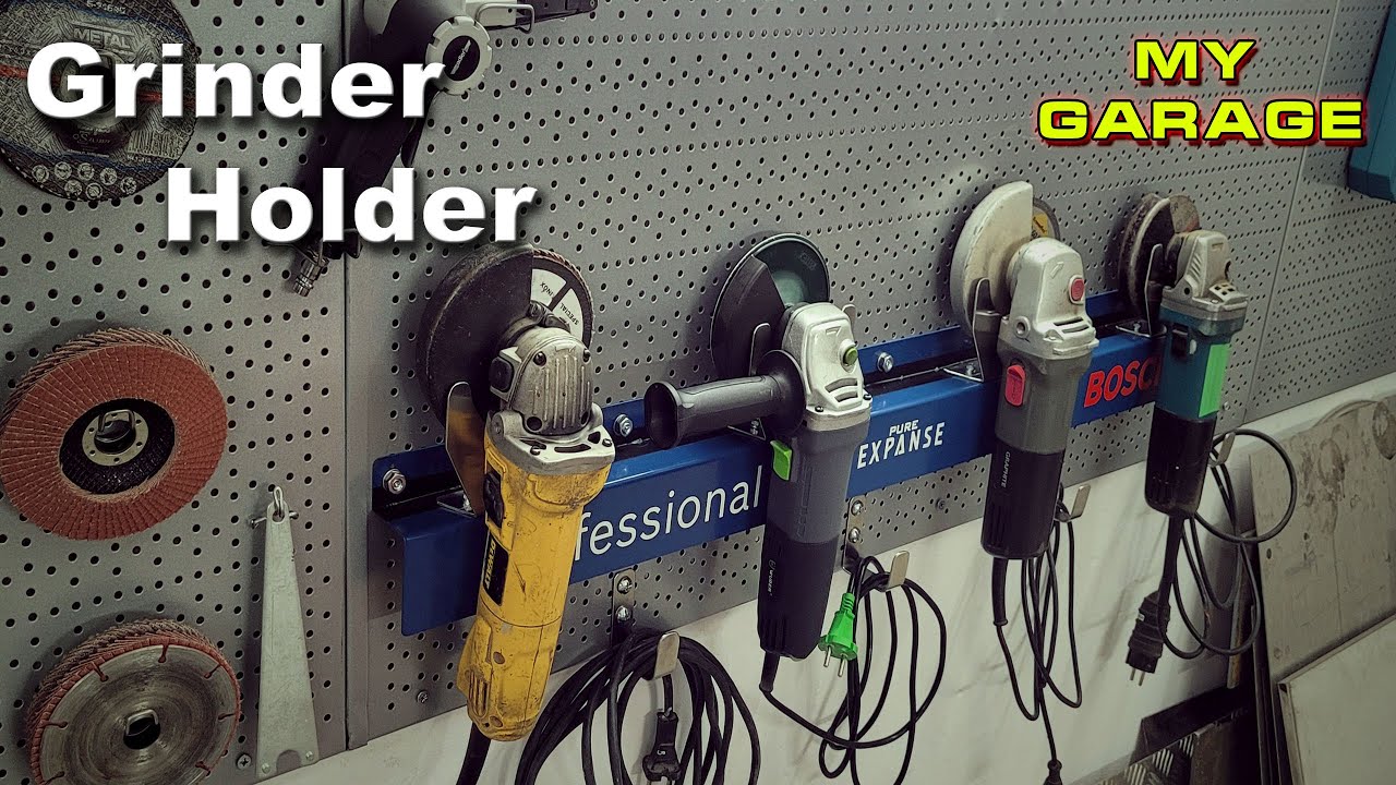 DIY Grinder Rack || Angle Make Grinder Holder