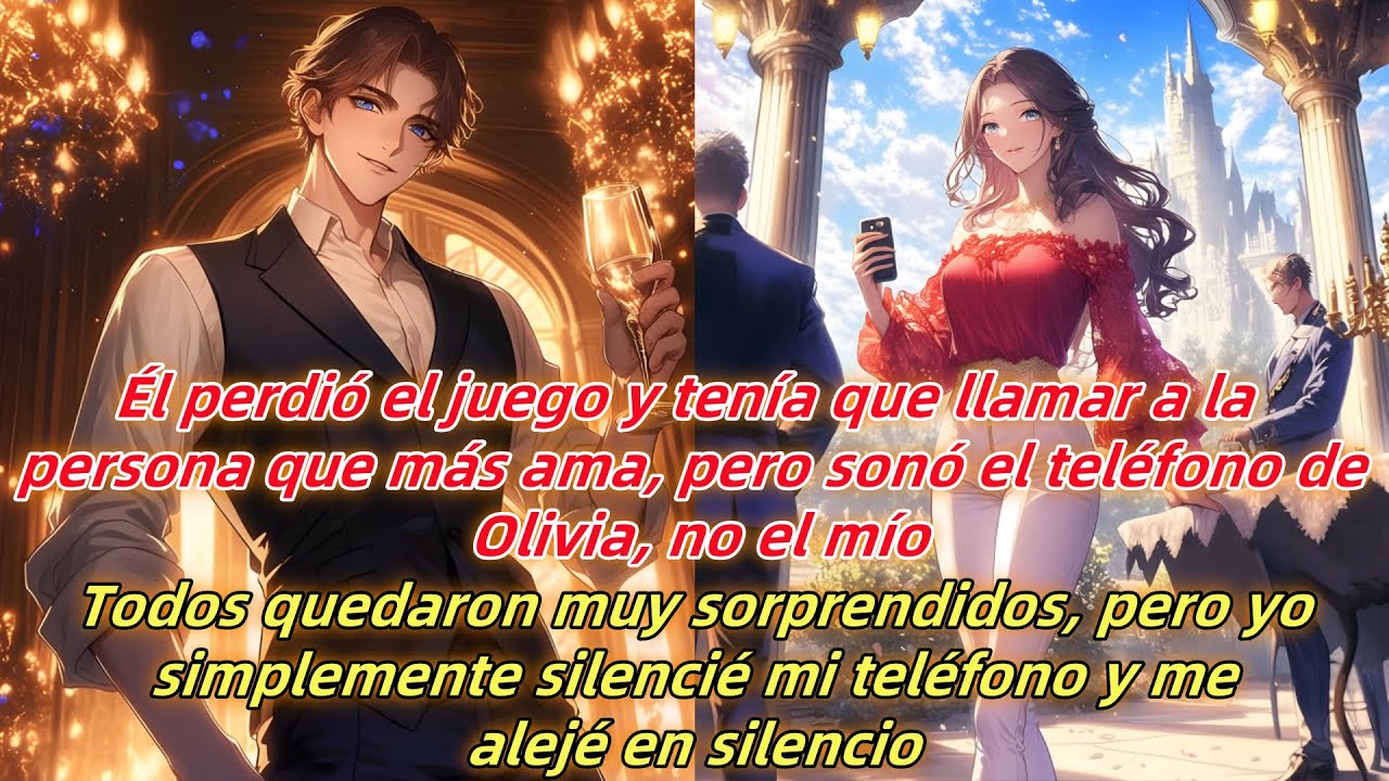 Él perdió el juego y tenía que llamar a la persona que más ama, pero sonó el teléfono de Olivia...