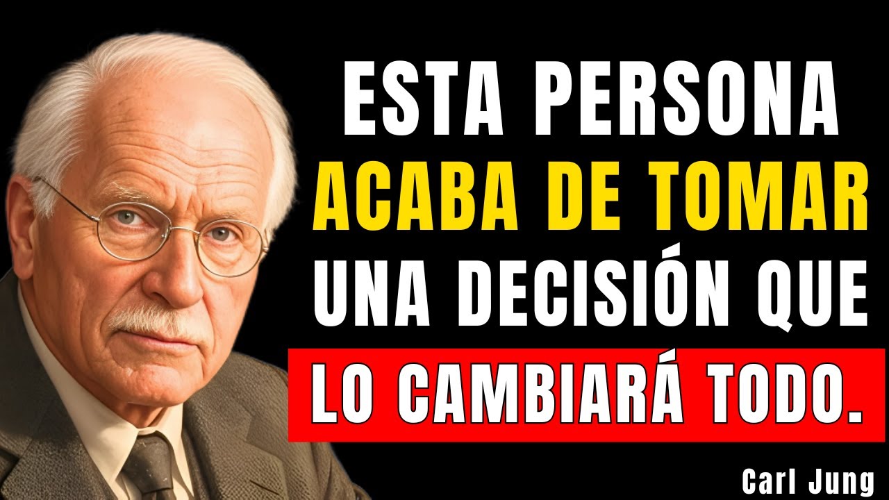 Esta persona tomó una decisión que te hará muy feliz, MIRA EL VIDEO... | CARL JUNG