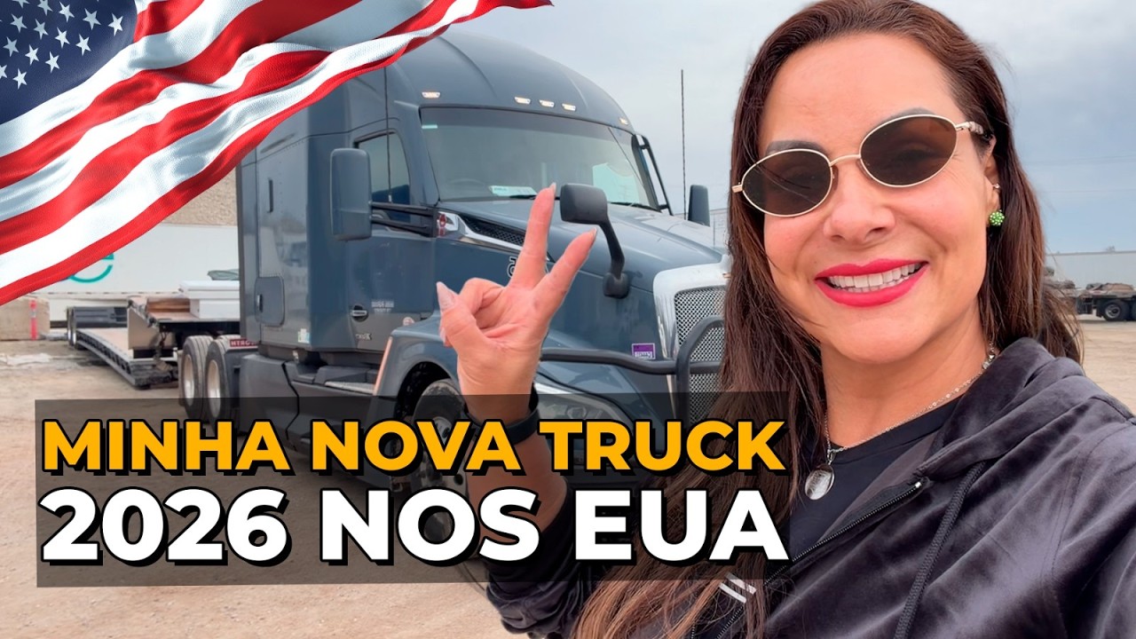 FAZENDO COMPRAS NO WALMART E BUSCANDO MINHA NOVA TRUCK 2026 NOS EUA 🇺🇸🚛