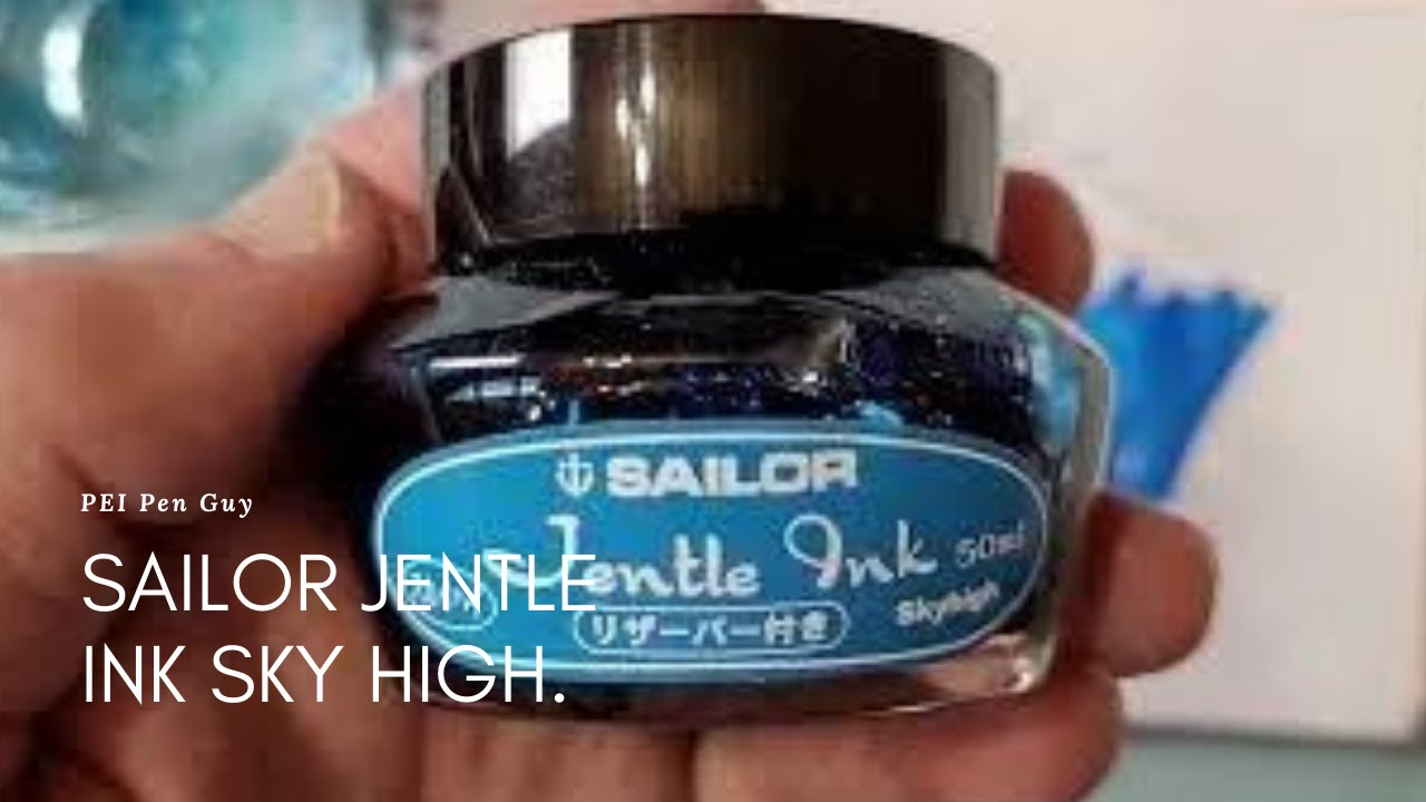 Sailor Jentle Ink Sky High Review.