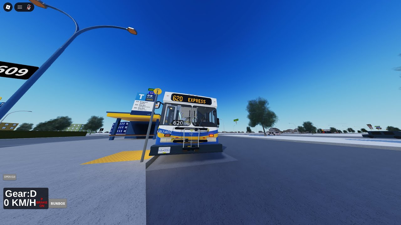 SCBTA Translink 2001 New Flyer D40LF #7402 (R7402) 620 To bridgeport Station