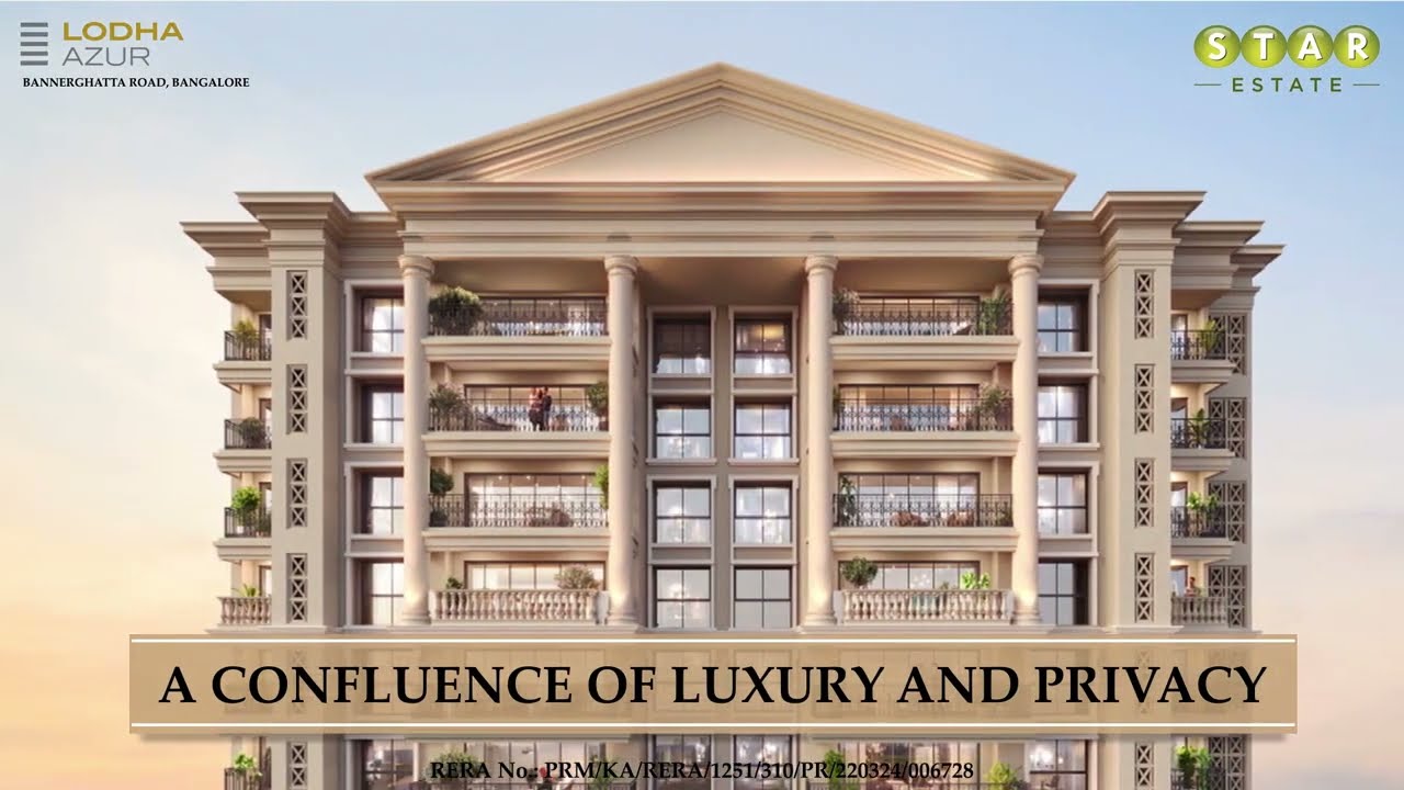 LODHA AURZ | BANNERGHATTA ROAD| BANGALORE | LUXURY APARTMENTS