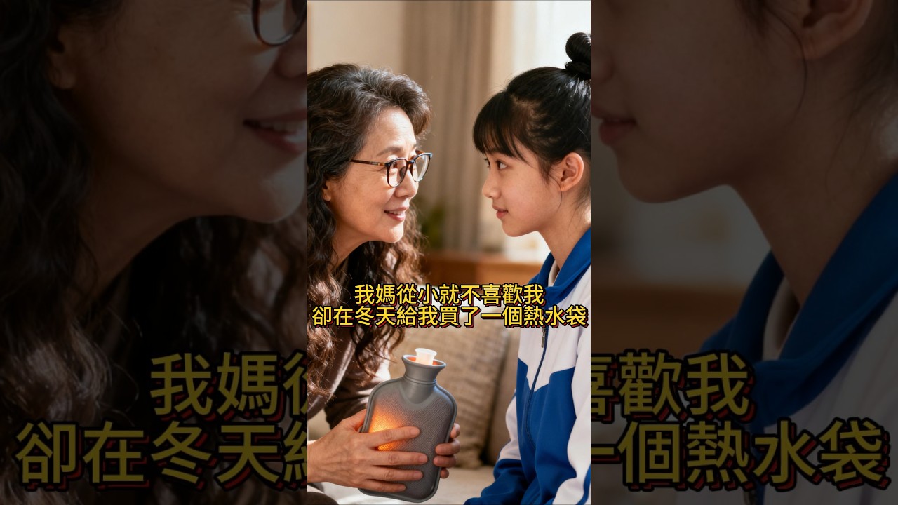 我妈从小就不喜欢我 却在冬天给我买了一个热水袋