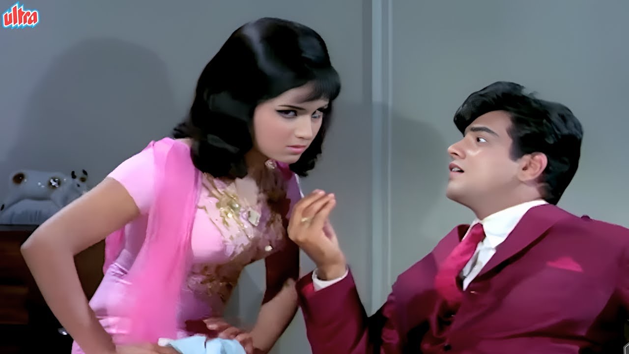Jeetendra - Leena का यादगार First Meet Scene | हमजोली (1970) का प्यारा पहला मिलन! ❤️