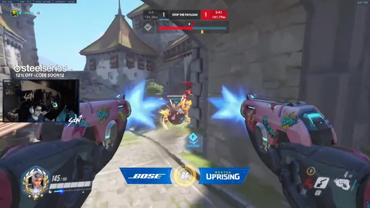 SOON GRANDMASTER TRACER AND ASHE GAMEPLAY! [ OVERWATCH SEASON 25 ]