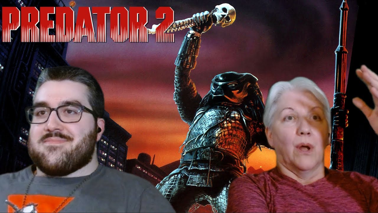 My Mom Watches PREDATOR 2 (1990) | Movie Reaction | First Time Watching