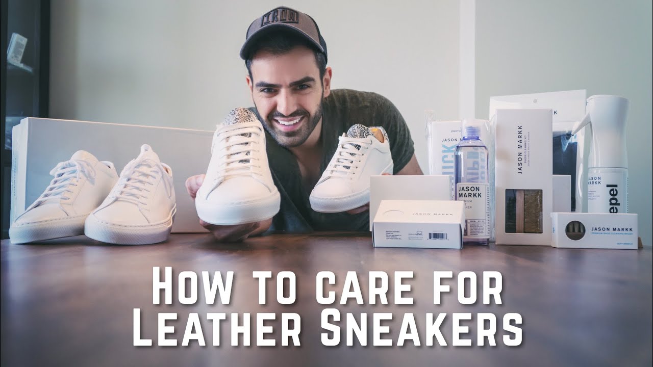 Caring for leather sneakers - Here&rsquo;s all you need to know | (4K)