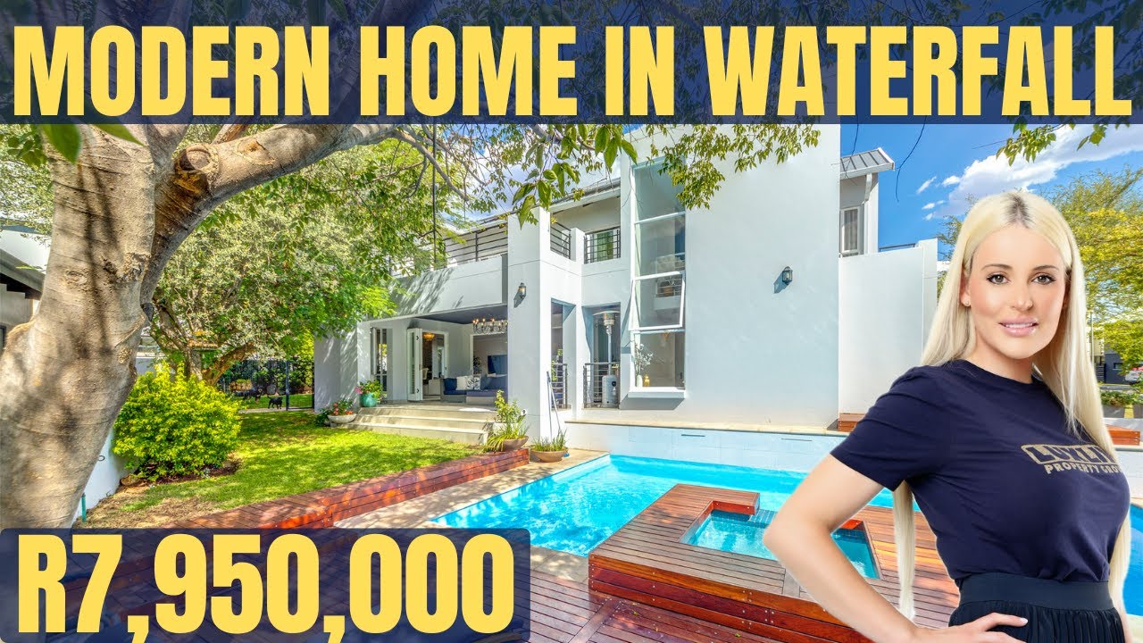Contemporary R7,950,000  Four Bedroom Home in Waterfall Country Village Estate