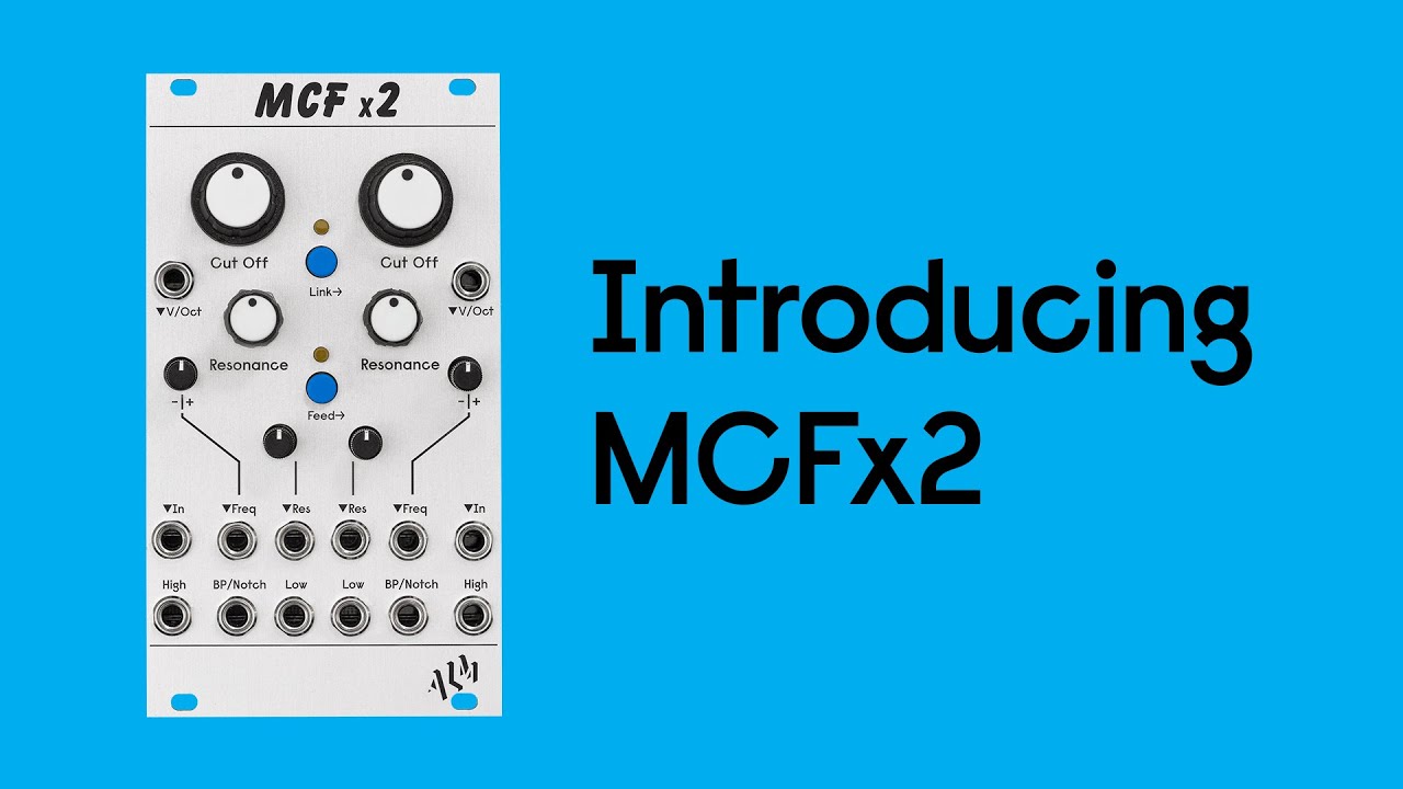 Introducing MCFx2 - Dual State Variable Filter - ALM030