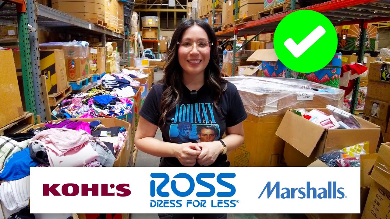Dónde Comprar Pallets de Ropa de Mujer de Kohl's, Marshalls y Ross a Precios de Liquidación