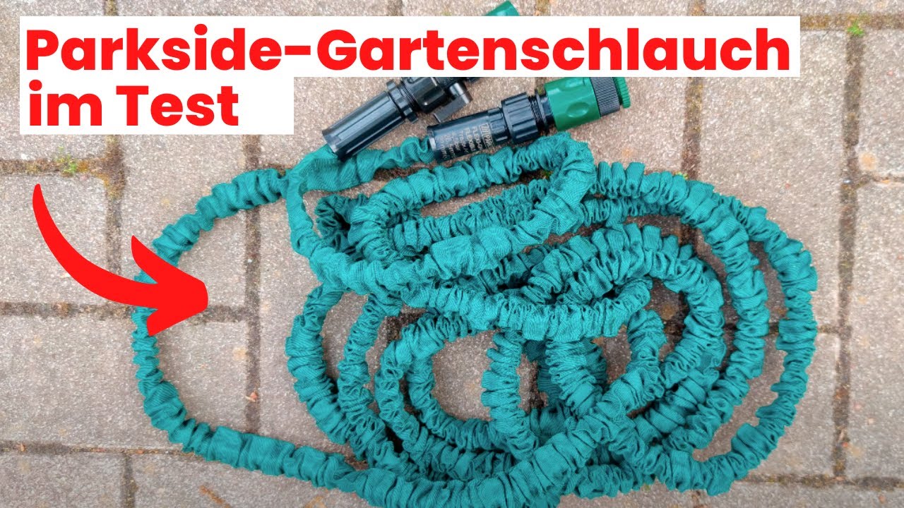 Parkside Flexi Gartenschlauch im Test - Was kann der Gartenschlauch von Lidl?