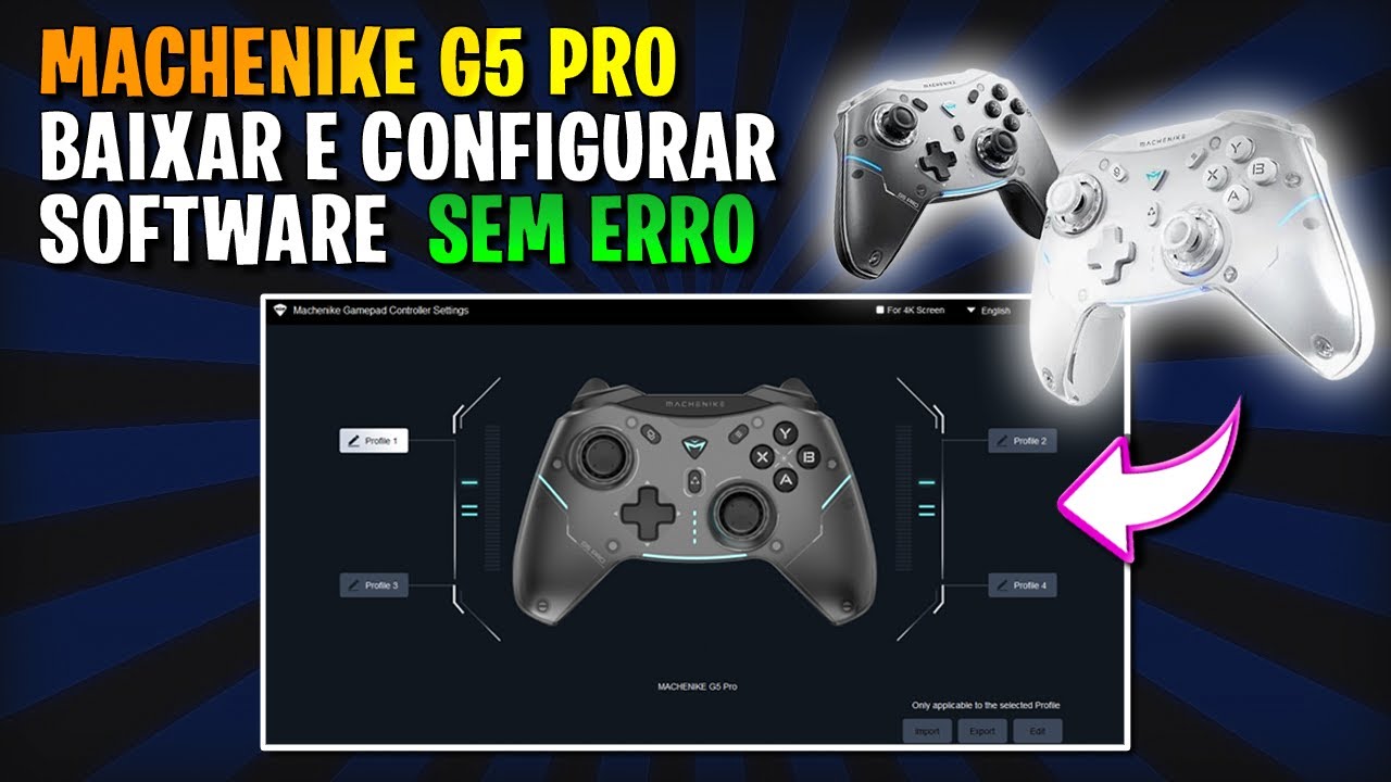 ✅How to DOWNLOAD and CONFIGURE the MACHENIKE G5 PRO controller SOFTWARE
