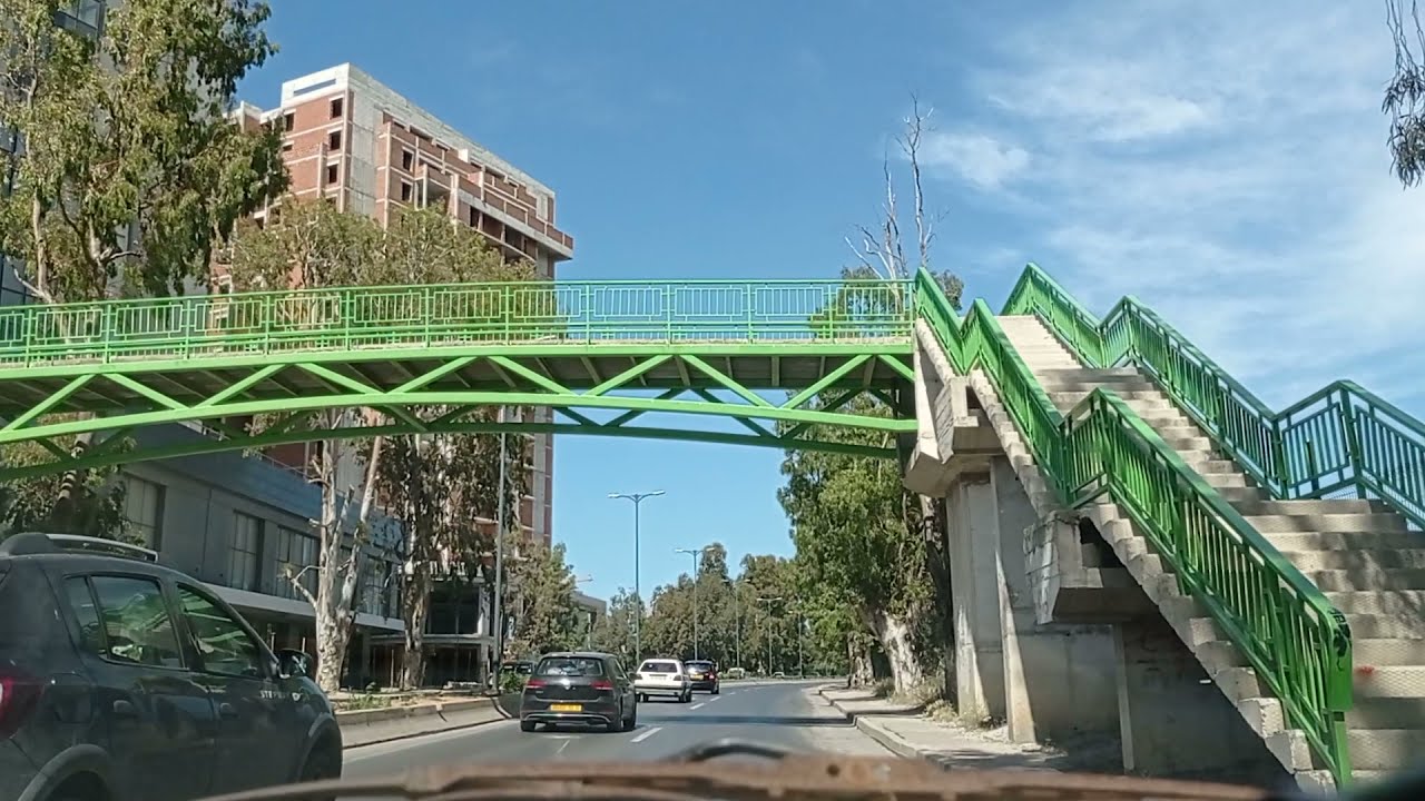 Driving in Algiers - From Ain Benian to Cheraga