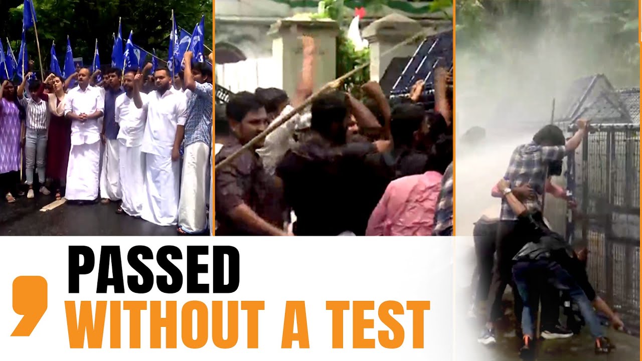 SFI Leader Takes No Exam, But Passes | Kerala Students Demand Cancellation&nbsp;Of Exam | News9