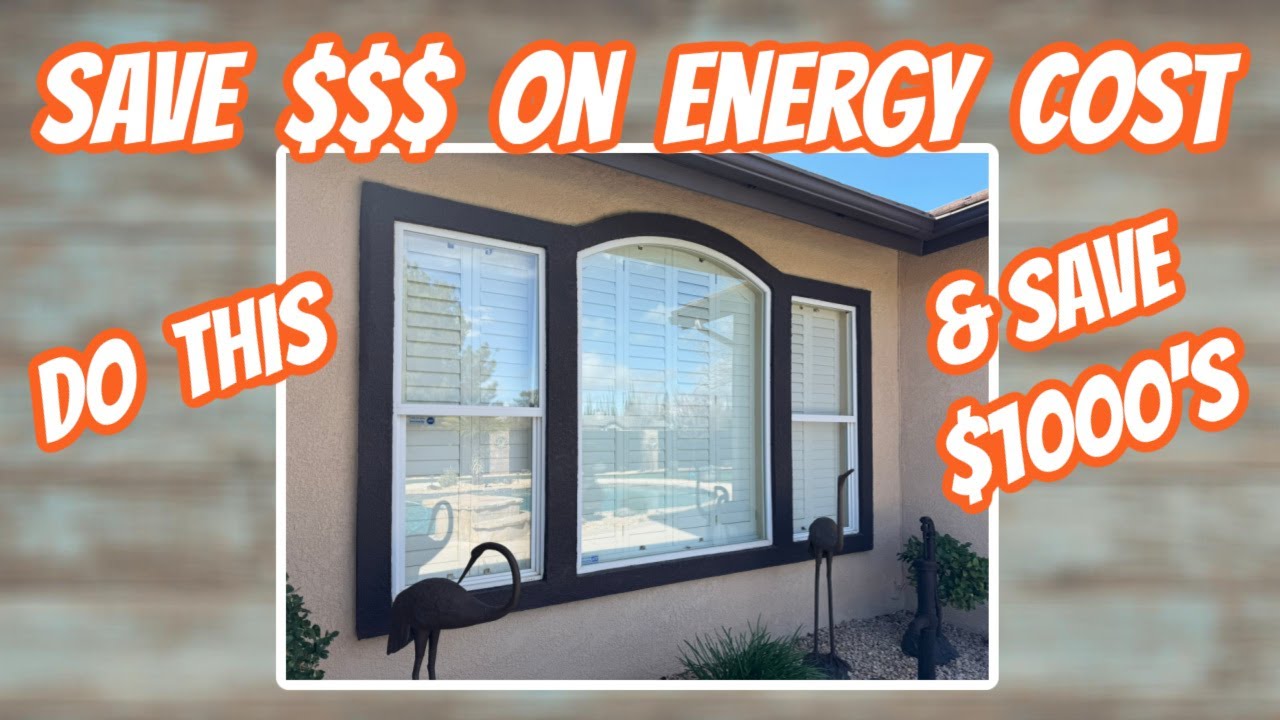 SAVE $$$ ON ENERGY COST | DO THIS and SAVE $1,000's