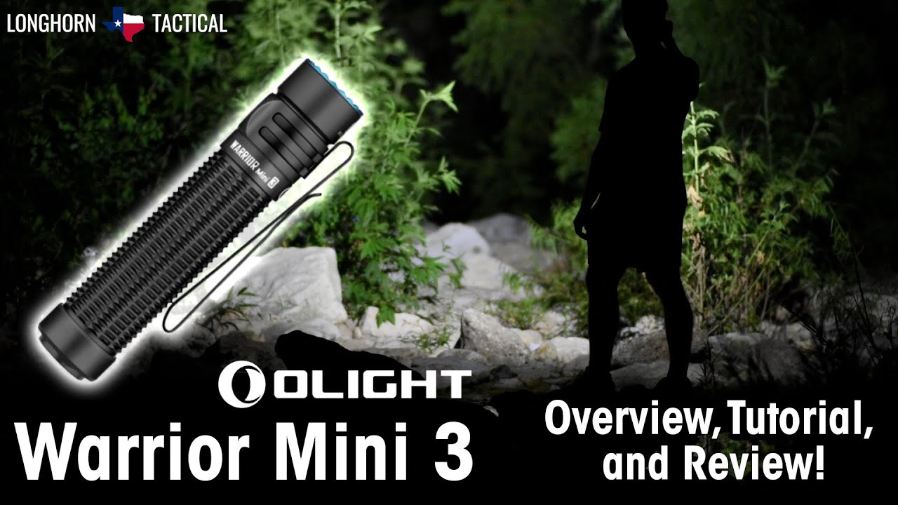 The BEST OLIGHT EDC to Date?!🔥 | Olight Warrior Mini 3 | Overview, Tutorial, and Review!