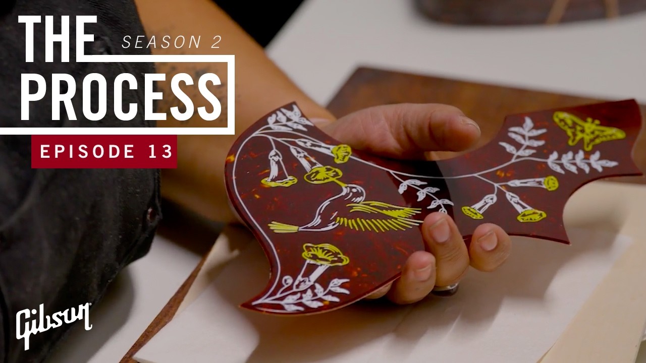 How your Gibson acoustic guitar pickguards are made | The Process S2 EP13