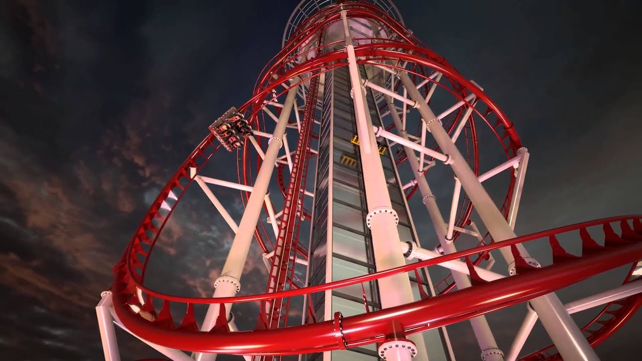 US Thrill Rides NEW Polercoaster with Intamin Design (OFFICIAL RELEASE 2015)