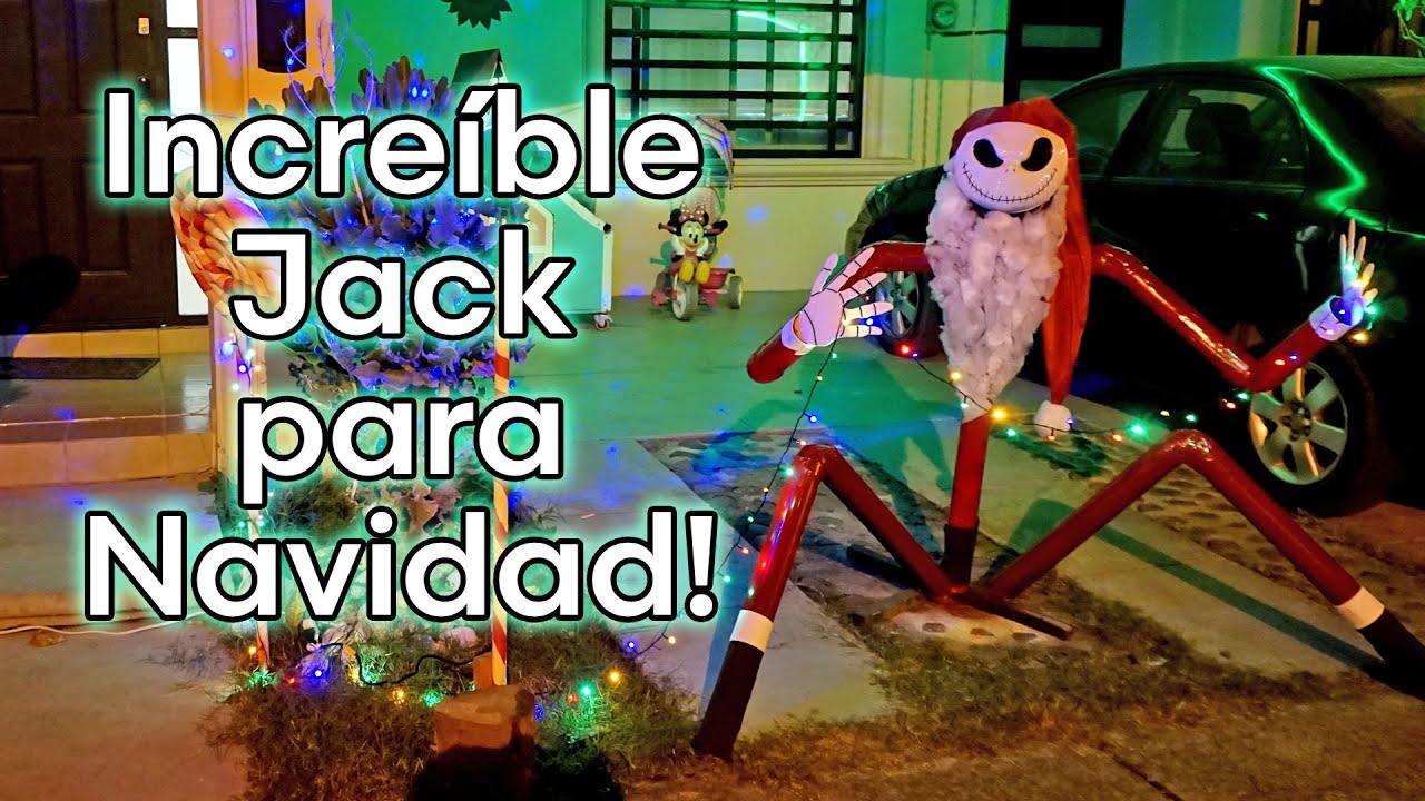 Como Hacer un INCREIBLE Y FACIL DUENDE O JACK SKELLINGTON PARA NAVIDAD 🎄🎁💀