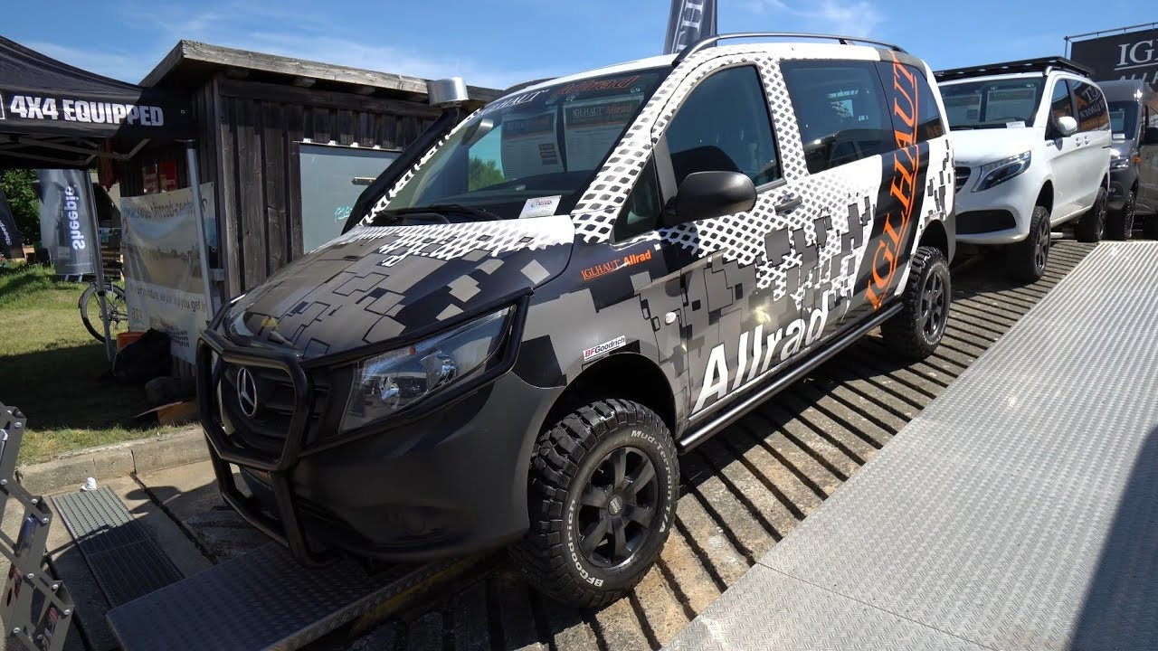 Gebrauchter Mercedes Van 4x4 Iglhaut sucht neuen Besitzer direkt ab Werk. Mehr ALLRAD geht nicht.