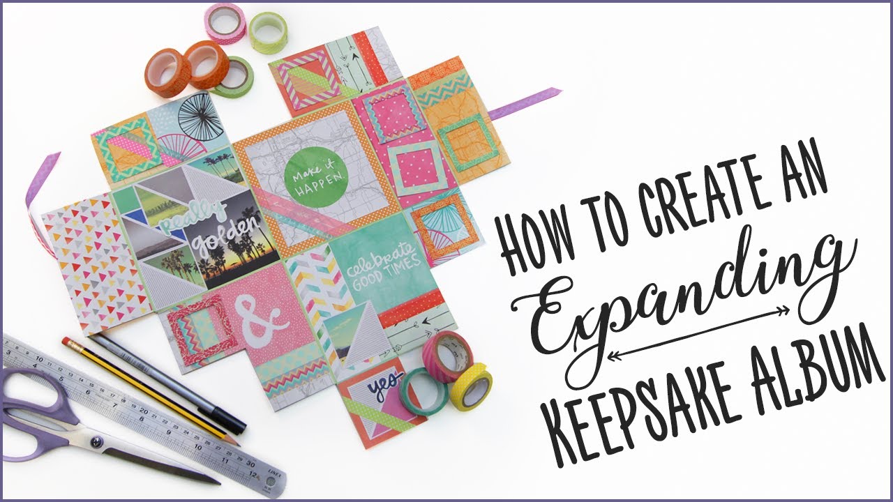 How to create an Expanding Keepsake Album