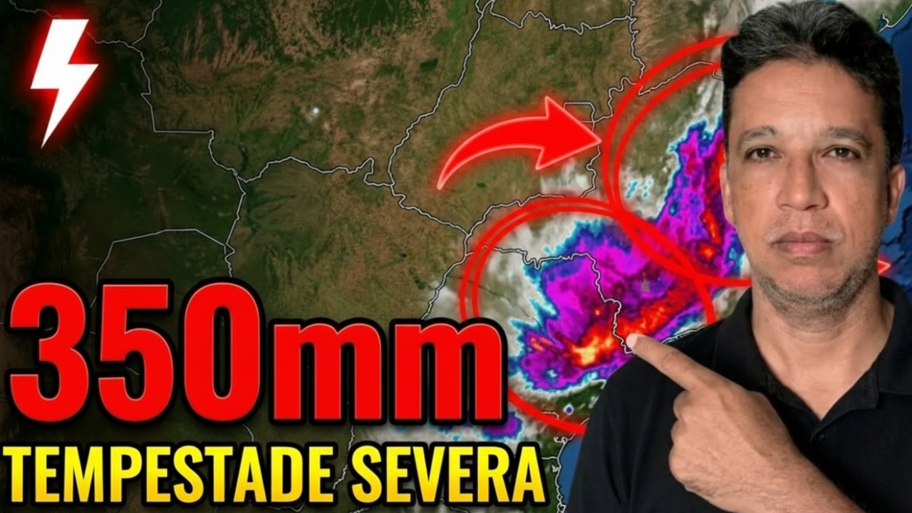 URGENTE! ESSA TEMPESTADE NÃO É NORMAL... TEMPESTADE E CHUVA EXTREMA NOS PRÓXIMOS DIAS